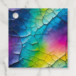 Para Recuerdos Etiquetas de regalo de arte de papel chocante colo