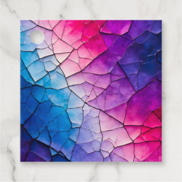 Para Recuerdos Etiquetas de regalo de arte en papel con grietas c