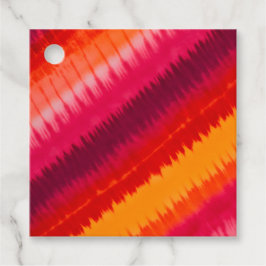 Para Recuerdos Etiquetas de regalo de arte teñido con colores