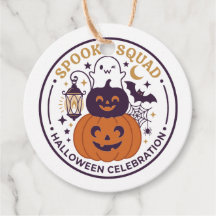 Etiquetas de regalo de Halloween, etiquetas de reg