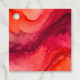 Para Recuerdos Etiquetas de Regalo de Humo Colorido Arte