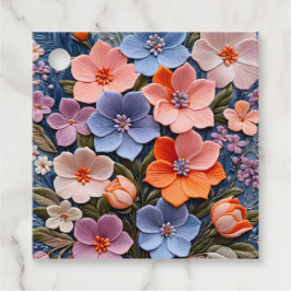 Para Recuerdos Etiquetas de regalo de Needlepoint Art con motivos