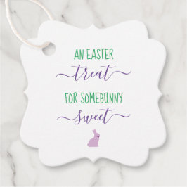 Para Recuerdos Etiquetas de regalo de Pascua, Un regalo de Pascua