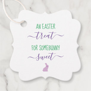Para Recuerdos Etiquetas de regalo de Pascua, Un regalo de Pascua