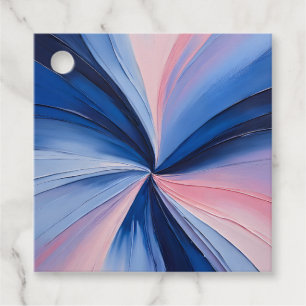 Para Recuerdos Etiquetas de regalo de pintura al óleo colorido