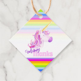 Para Recuerdos Etiquetas de regalo de rayas de color de agua de u