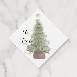 Para Recuerdos Etiquetas de regalo de vacaciones/Etiquetas de Fav