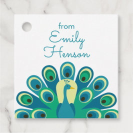 Para Recuerdos Etiquetas de regalo o de favor personalizadas de p