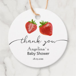 Para Recuerdos Etiquetas Favorables Gracias Baby Shower.