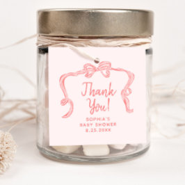 Para Recuerdos Etiquetas favoritas de Baby Shower Chica de barrid