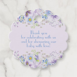 Para Recuerdos Etiquetas favoritas de baño de niños con flores mo