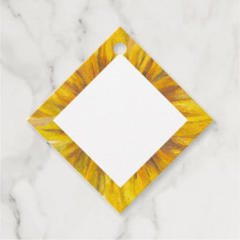 Para Recuerdos Etiquetas favoritas del guarnecido de girasol