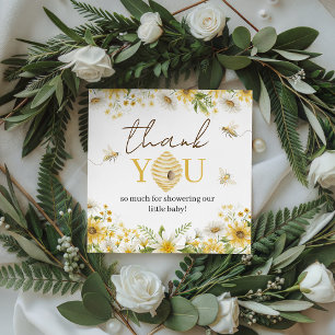 Para Recuerdos Etiquetas Florales Favor de Abeja de Miel Pequeña