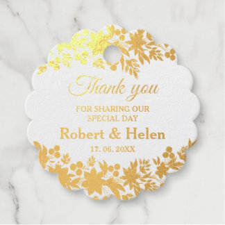 Para Recuerdos Etiquetas Florals Gift