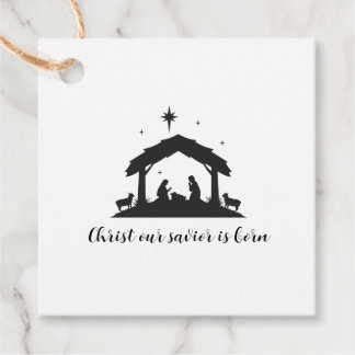 Para Recuerdos Etiquetas Natividad Gift