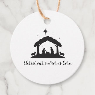 Para Recuerdos Etiquetas Natividad Gift