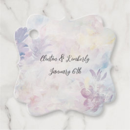 Para Recuerdos Etiquetas Personalizables de Favor Adara