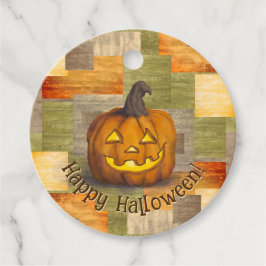 Para Recuerdos Feliz Halloween Etiquetas favoritas de calabaza pa