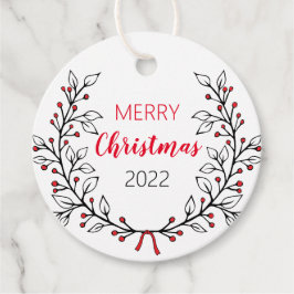 Para Recuerdos Feliz Navidad Etiquetas con las líneas de salida