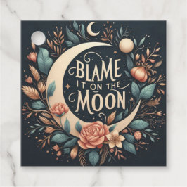 Para Recuerdos Floral Brujera Culpa De Ella En Las Etiquetas De R