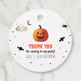 Para Recuerdos Halloween espeluznante Etiquetas Favor Boo Treth C