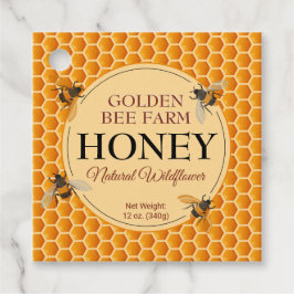 Para Recuerdos Honeycomb + Nutrición Hechos Etiquetas de Honey Ja