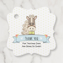 Para Recuerdos Kentucky Derby Horse Bowtie Etiquetas Baby Shower 