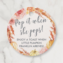 Para Recuerdos La calabaza pequeña la sopla cuando pone etiquetas