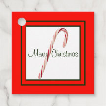 Navidades de Candy Cane regalan etiquetas favorita