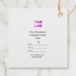 Para Recuerdos Su logotipo social media QR códigos Etiquetas de p