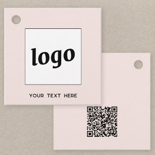 Para Recuerdos Texto del logotipo y código QR Etiquetas de precio