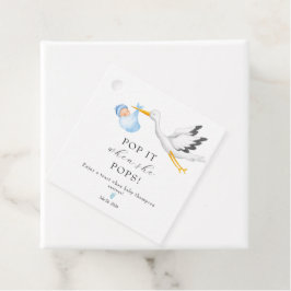 Para Recuerdos Tormenta | Etiquetas Baby Shower Favor