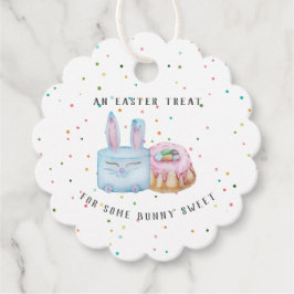 Para Recuerdos Un truco de Pascua Etiquetas Somebunny Sweet Favor