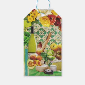 Para Regalos 10 etiquetas de regalo con mosaico verde mexicano