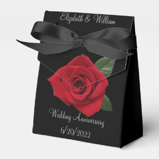 Para Regalos 25º aniversario del Boda Caja de Favor