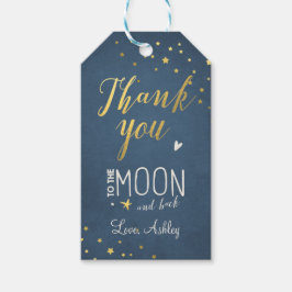 Para Regalos A la luna Etiquetas de regalo gracias Estrellas de
