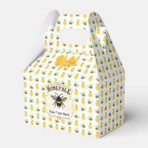 Para Regalos Abejas de miel y corbatas personalizan la caja de 