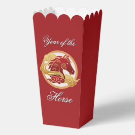 Para Regalos Año del Caballo caja de favor de 2.5"w x 3.5"l x 7
