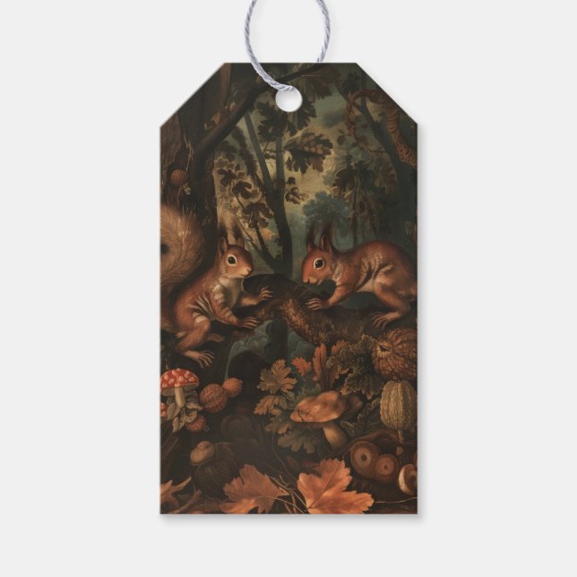 Para Regalos Ardillas - Etiquetas de regalo (Anverso)