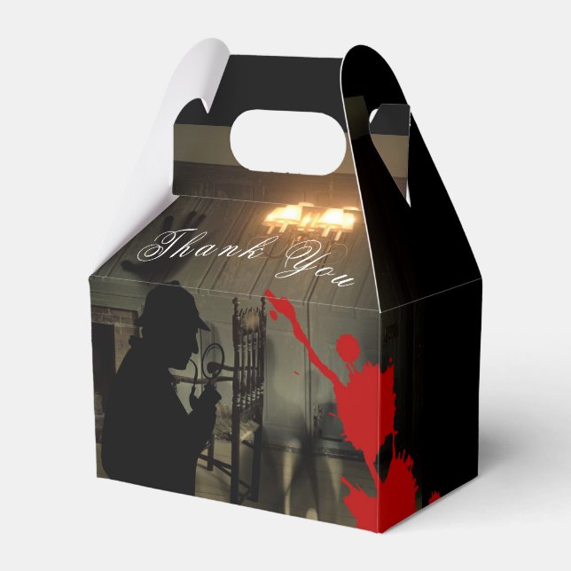Para Regalos Asesinato Misterio Caja Gable Investigación de esc (Front Side)