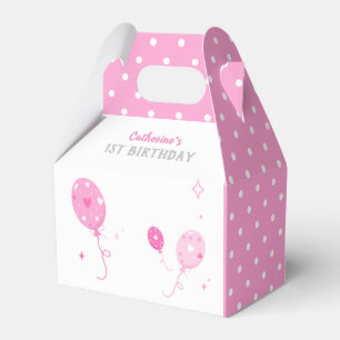 Para Regalos Balones rosas banales favorecen la caja 🎀 cumplea