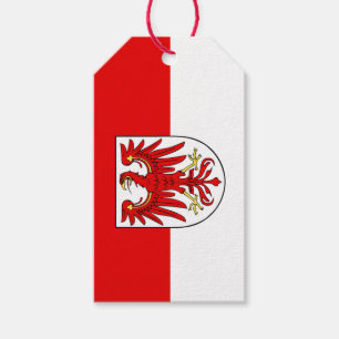 Para Regalos Bandera de las etiquetas de regalo de Brandeburgo