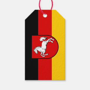 Para Regalos Bandera de las etiquetas de regalo de la Baja Sajo
