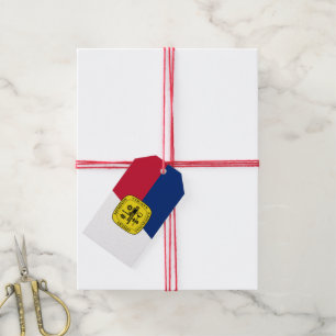 Para Regalos Bandera de Memphis, etiquetas de regalo de Tenness