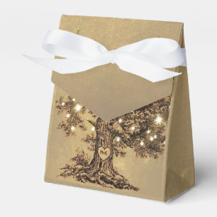 Para Regalos barra de luces de cadena árbol antigua caja de fav