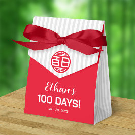 Para Regalos Bebé tradicional chino a 100 días 百 caja de 日