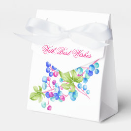 Para Regalos Berries de porcelana en una caja de favores