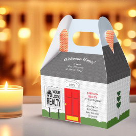 Para Regalos Bienvenida Casa Realtor Red Door Nueva Caja de Reg