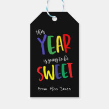 Bienvenido de vuelta a las etiquetas escolares, pr