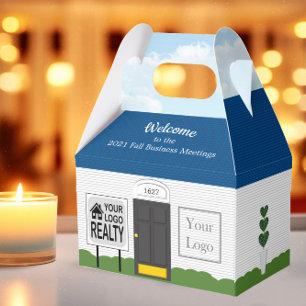 Para Regalos Bienvenidos a la caja de regalo de Blue Roof Sky